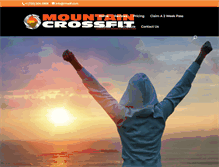Tablet Screenshot of mountaincrossfit.com